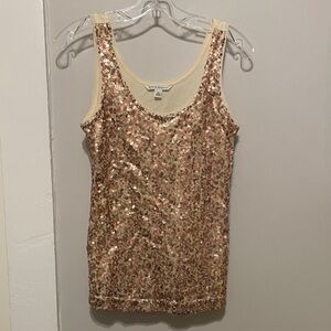 Sequin Embellished Tank Top